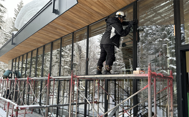 木製サッシ交換1