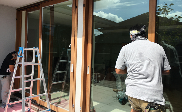 木製サッシメンテナンス2